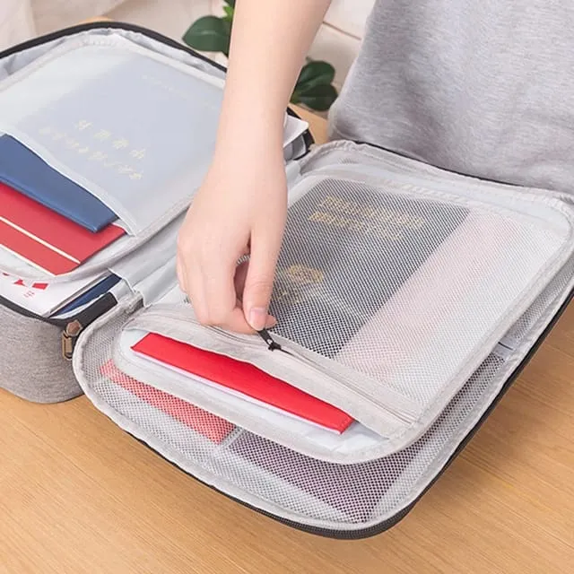 Document Travel Organizer Bag