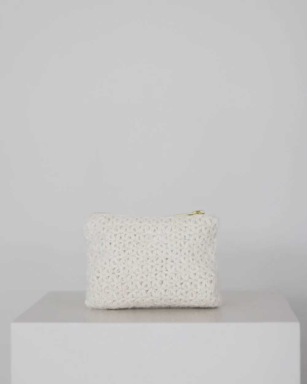 Dorrit Alpaca Purse - Off White