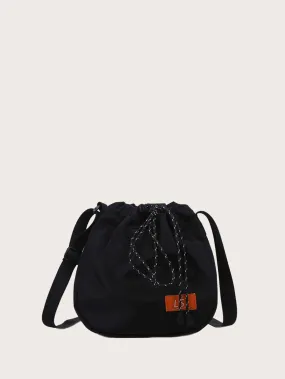 Drawstring Crossbody Bag