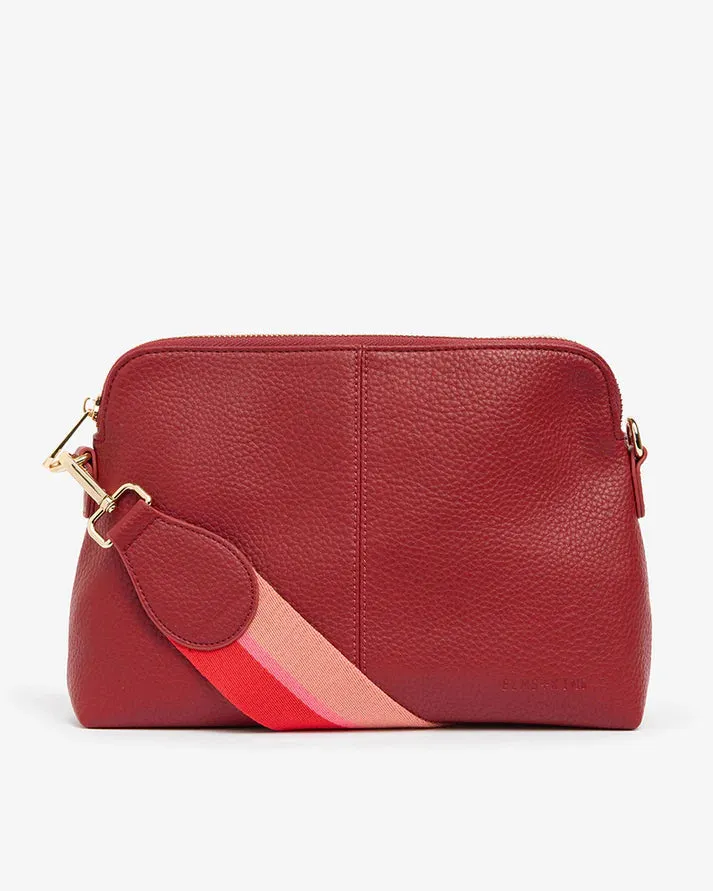 Elms King - Burbank Crossbody - Burgundy