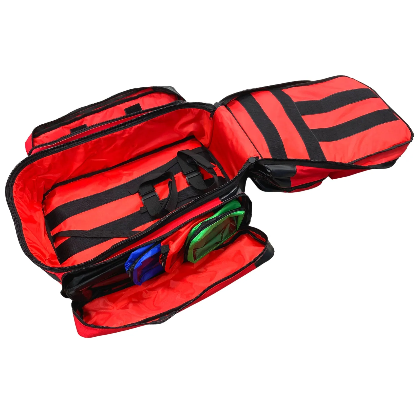 Empty First Aid Trauma Backpack - Red (1)