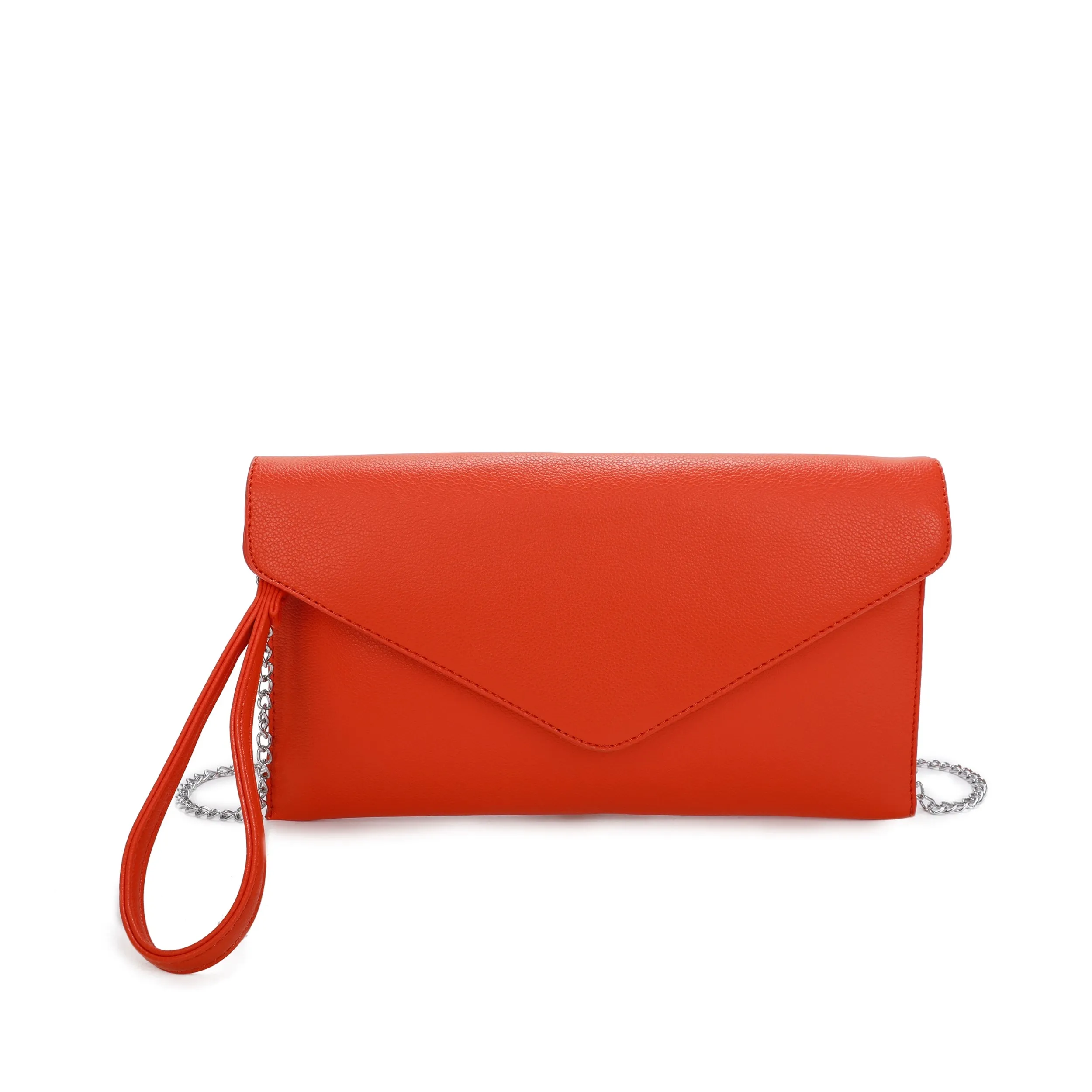 Envelope Clutch Bag - Orange