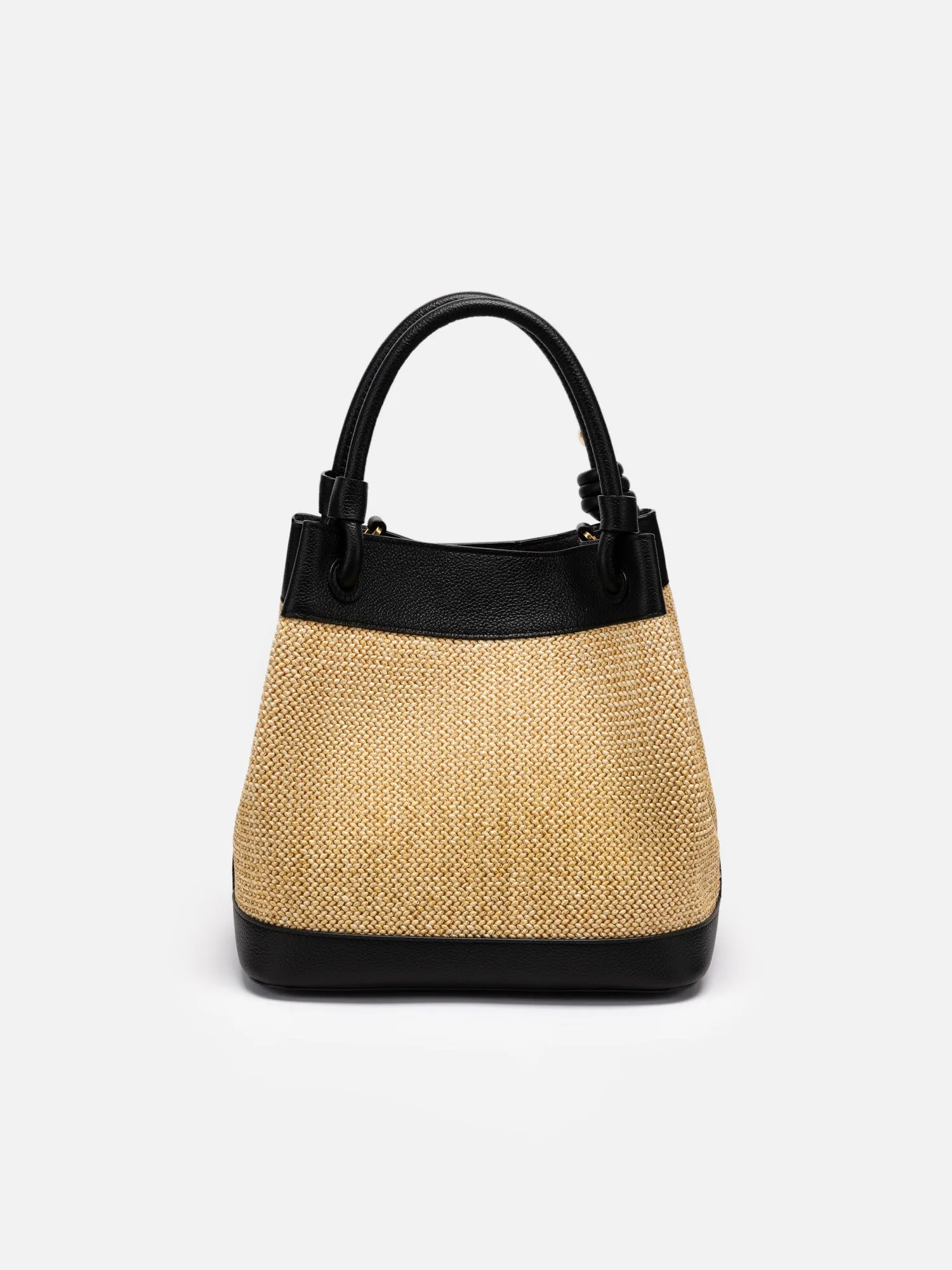 EP YAYING Lucky Woven Bucket Handbag