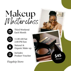 Event: Clean Makeup Masterclass