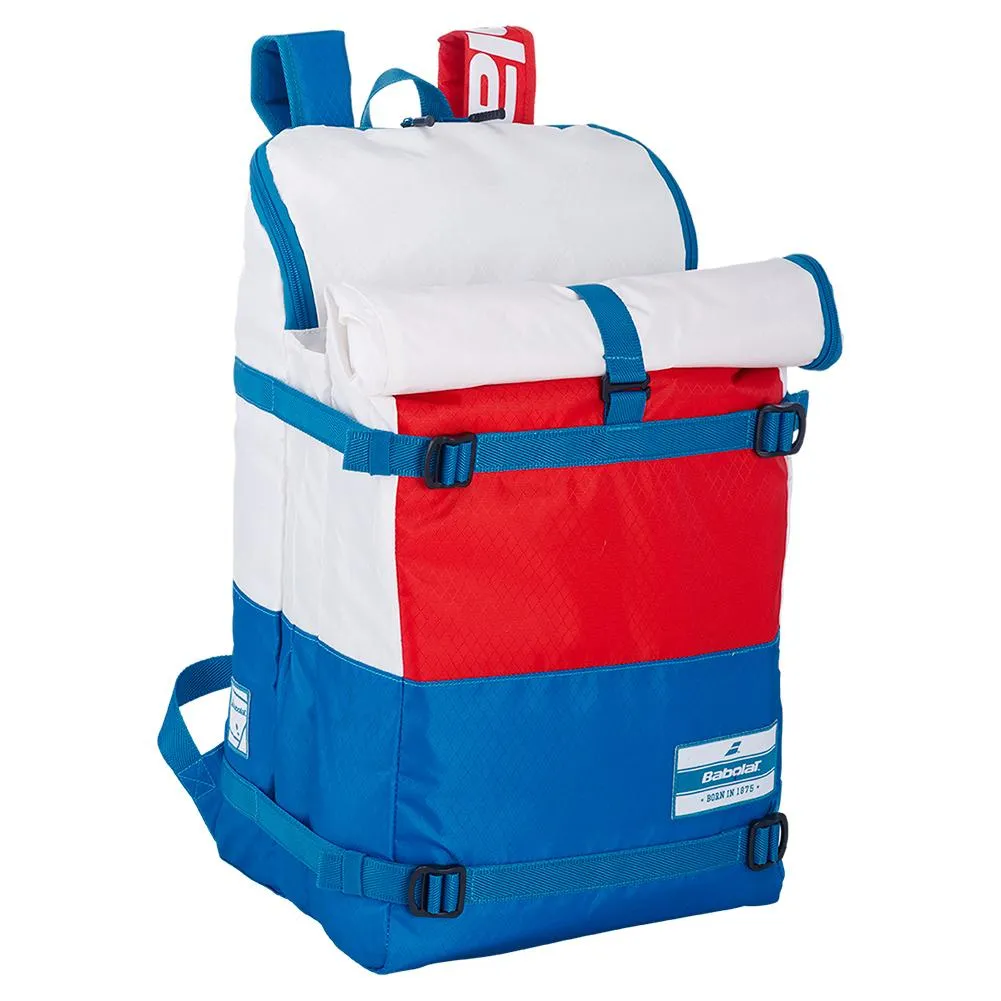 Evo 3 Plus 3 Tennis Backpack Red and Blue