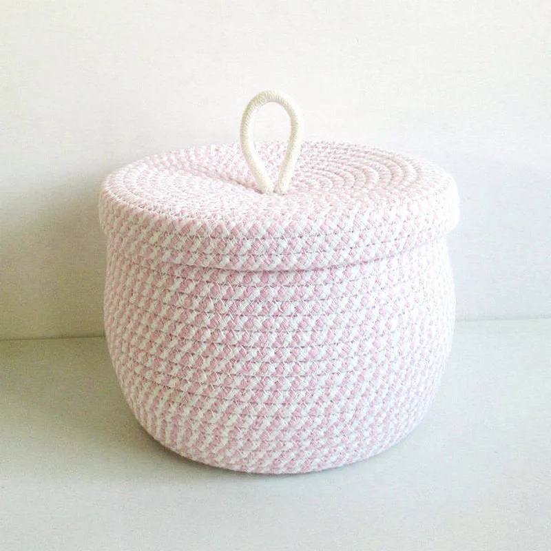 Fabric Storage Basket - Closet Toy Book Hamper - Laundry Bag - Shelf Box Organizer -  Living Room Bedroom Bathroom Toiletry Makeup Book Toy