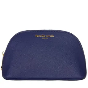 Fenella Smith Navy Oyster Cosmetic Case