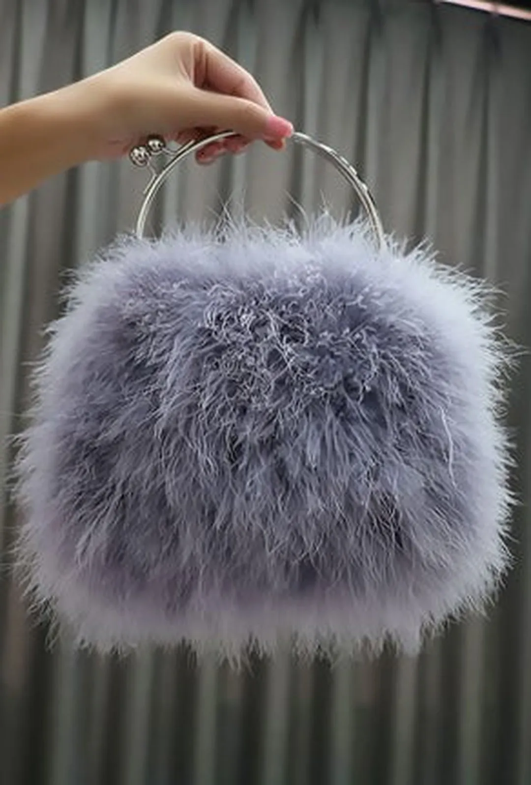 FIA - FUR CLUTCH BAG