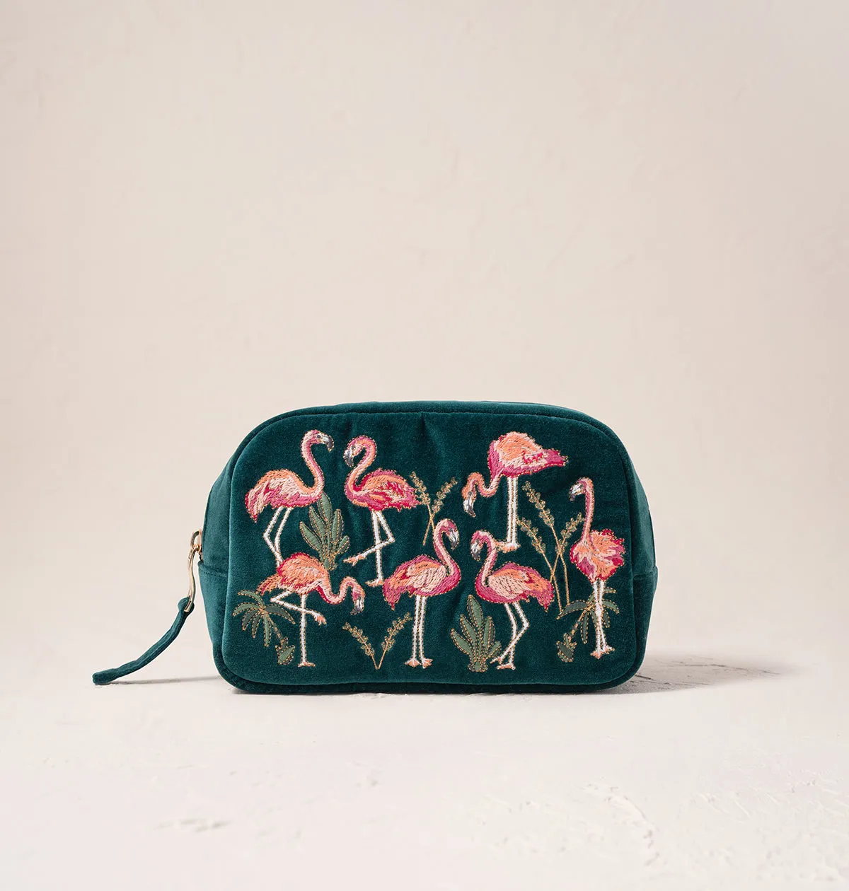 Flamingos Makeup Bag