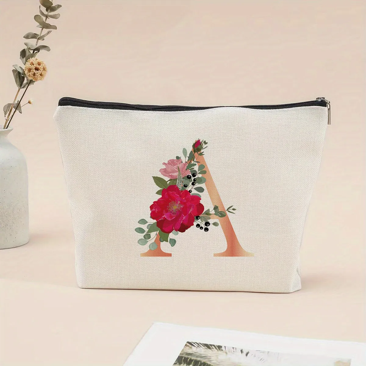 Floral Cosmetic Bag Perfect Travel Storage and Gift