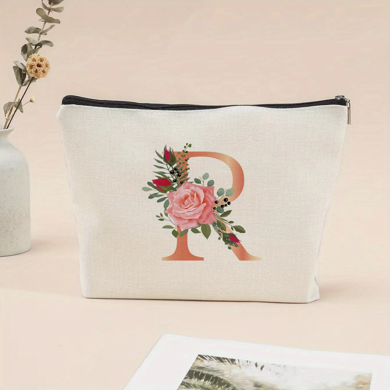 Floral Cosmetic Bag Perfect Travel Storage and Gift