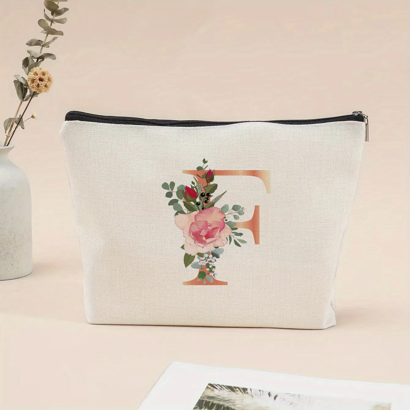 Floral Cosmetic Bag Perfect Travel Storage and Gift