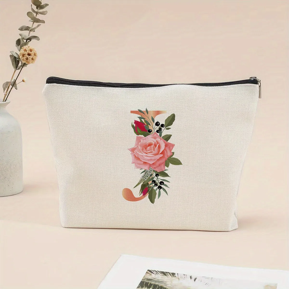 Floral Cosmetic Bag Perfect Travel Storage and Gift