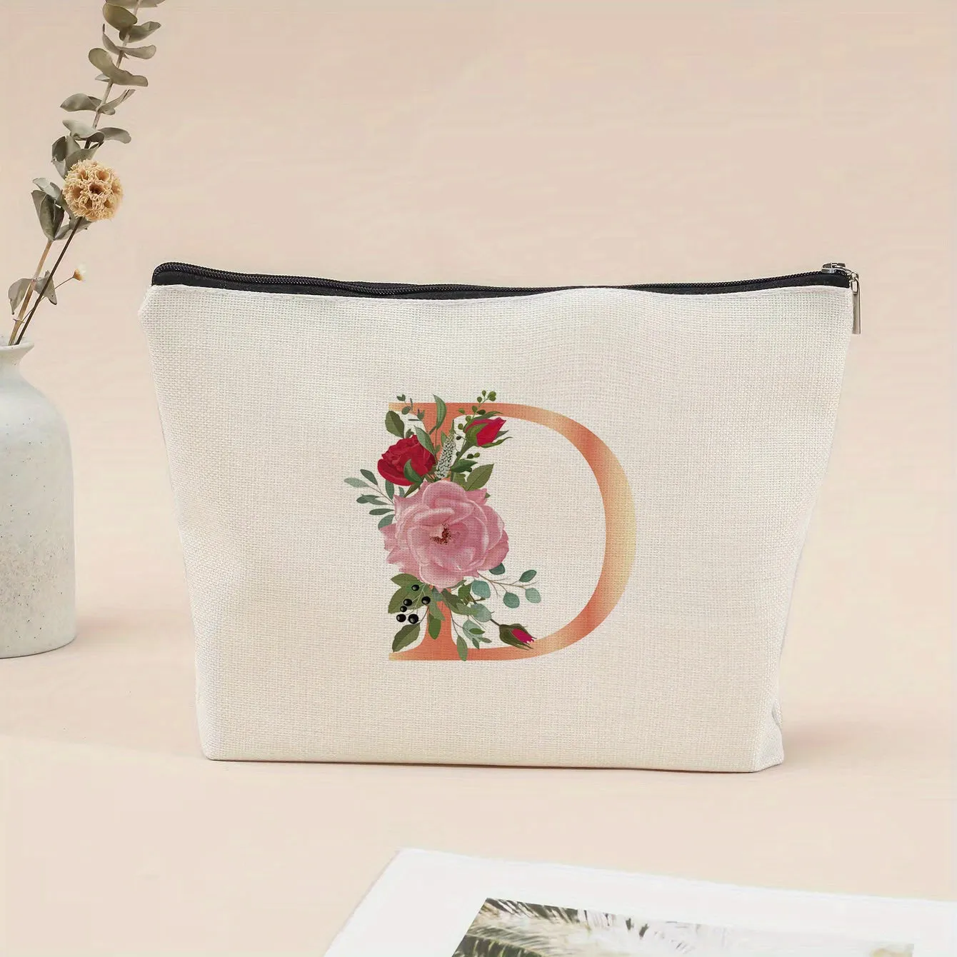 Floral Cosmetic Bag Perfect Travel Storage and Gift