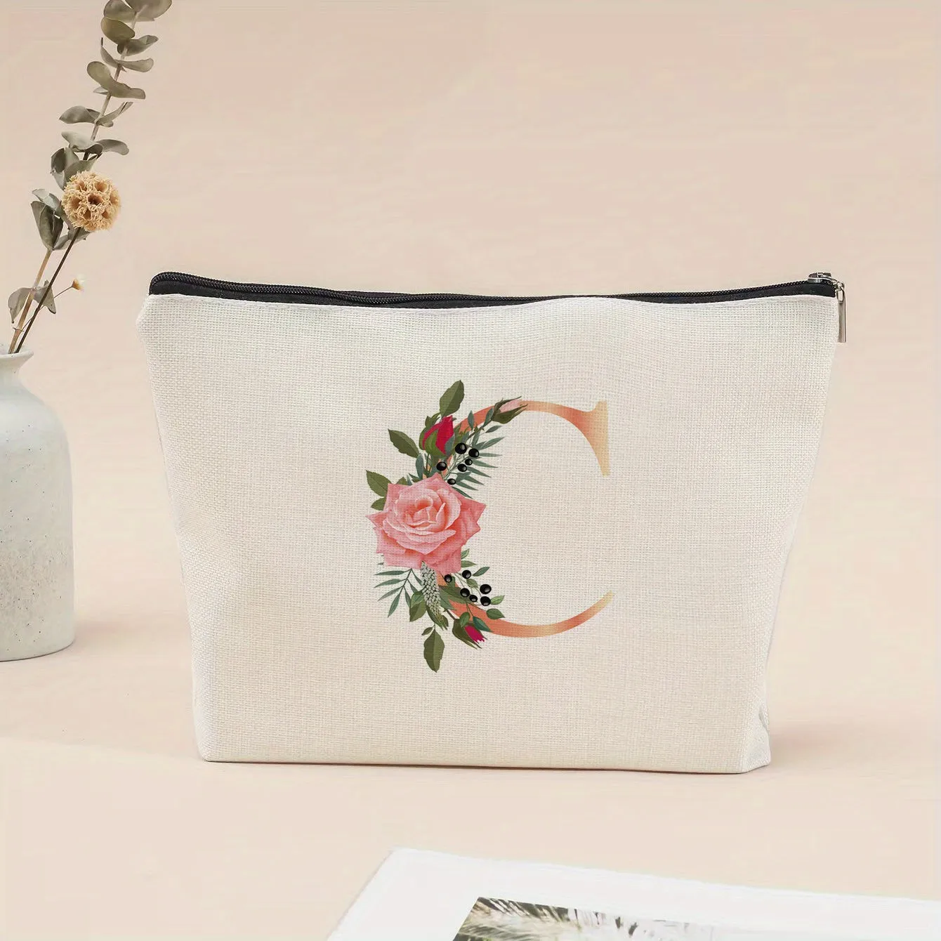 Floral Cosmetic Bag Perfect Travel Storage and Gift