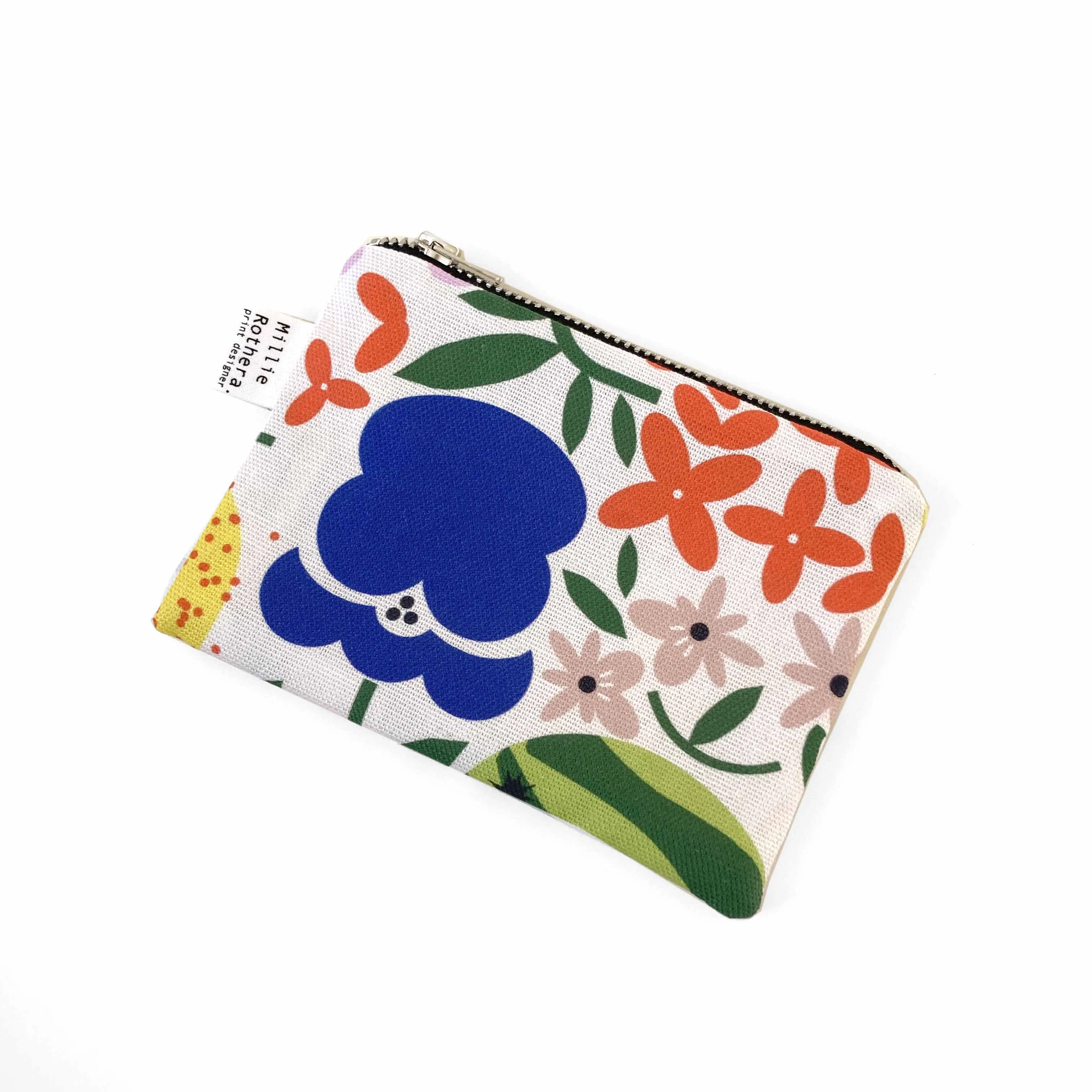 Fruits & Floral Coin Purse by Millie Rothera