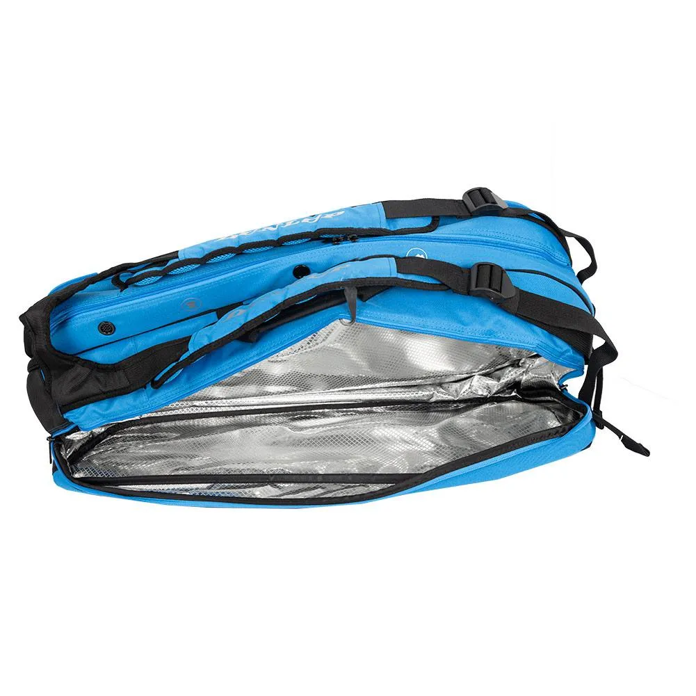 FX Performance 8 Racquet Tennis Bag Black and Blue