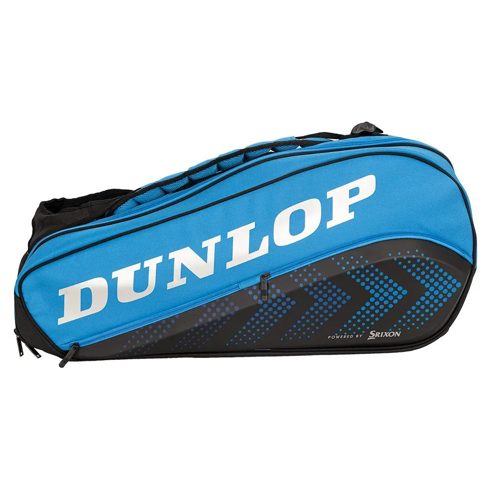 FX Performance 8 Racquet Tennis Bag Black and Blue