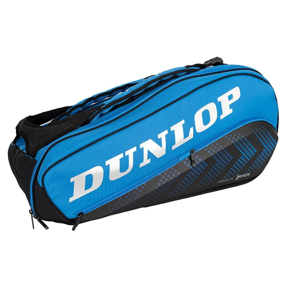 FX Performance 8 Racquet Tennis Bag Black and Blue