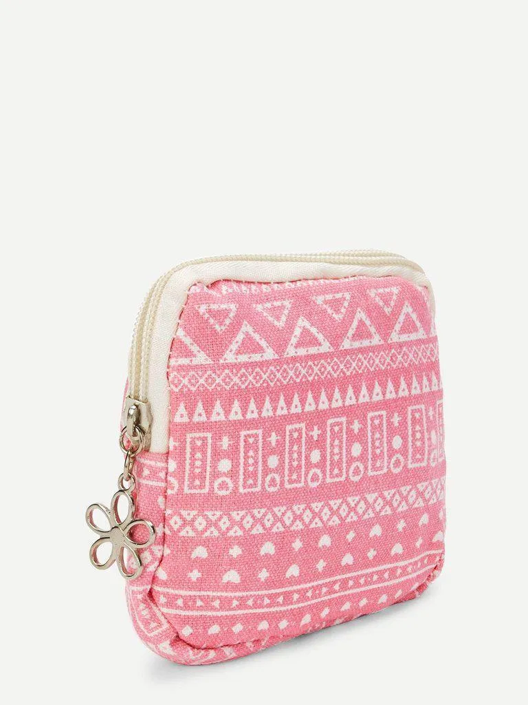 Geometric Pattern Storage Bag