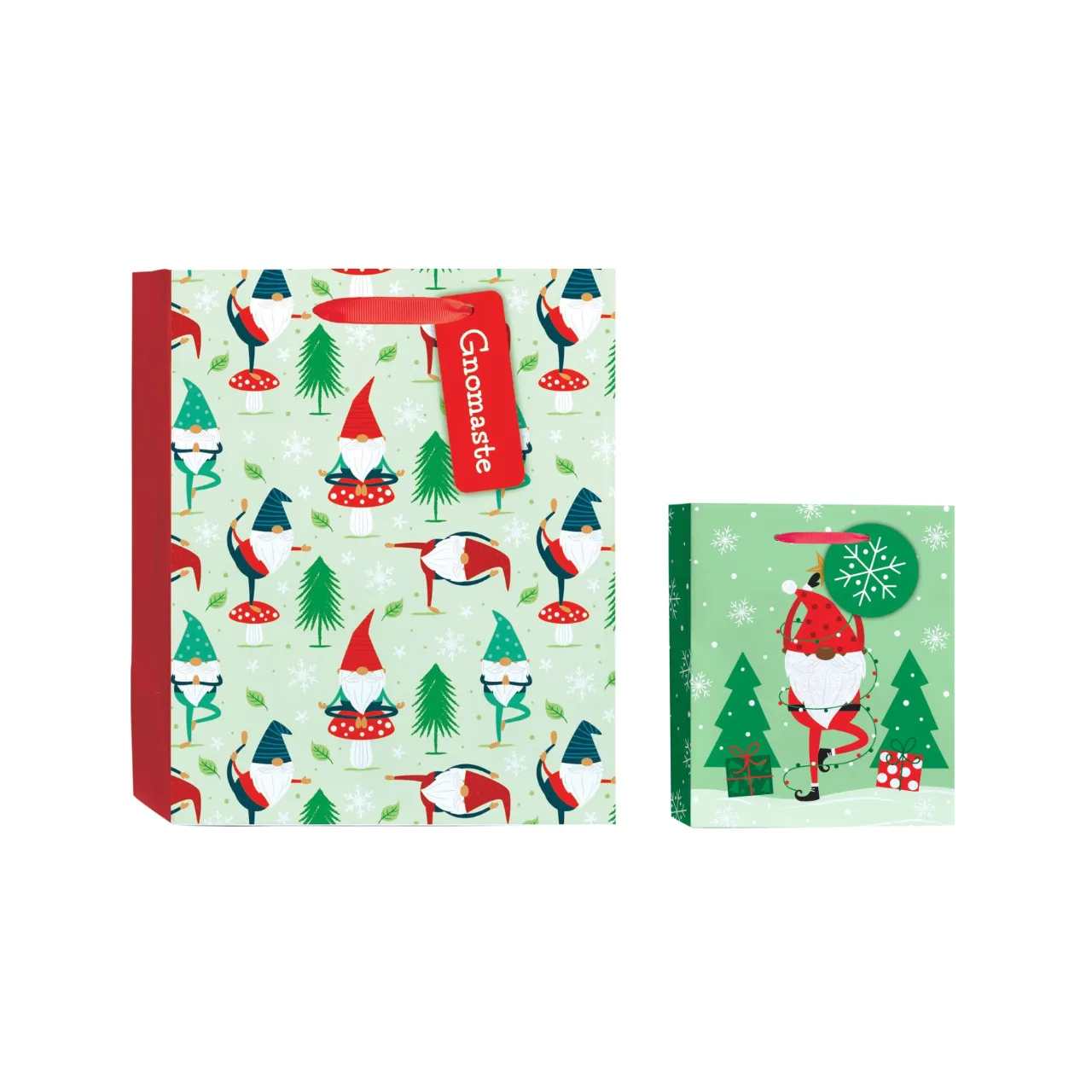 Gnomaste Gnomes Holiday Gift Bags