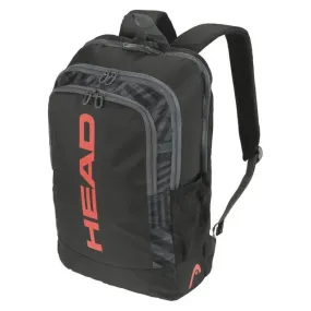 Head Base Backpack Tennis Bag Black/Orange