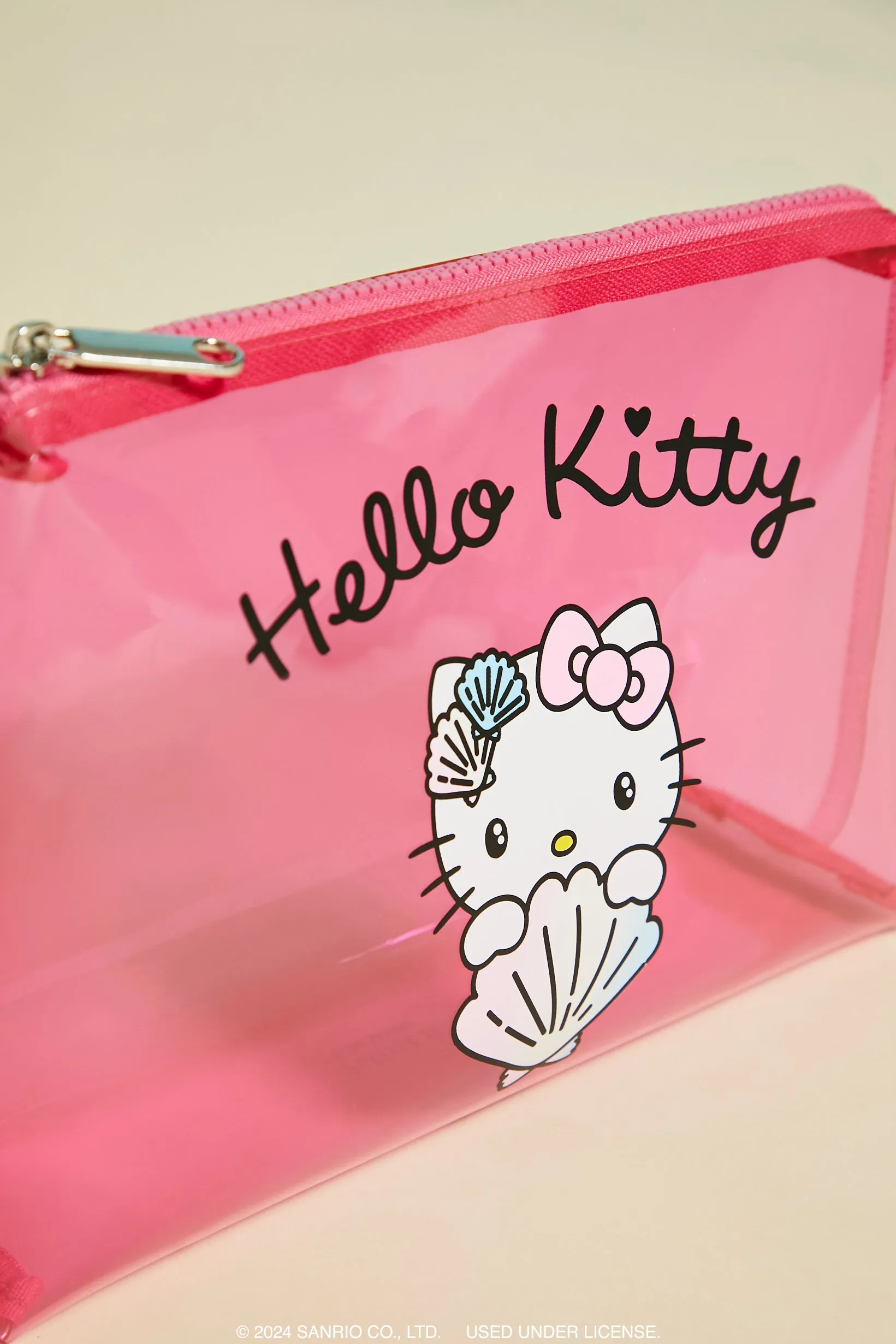 Hello Kitty Jelly Makeup Bag