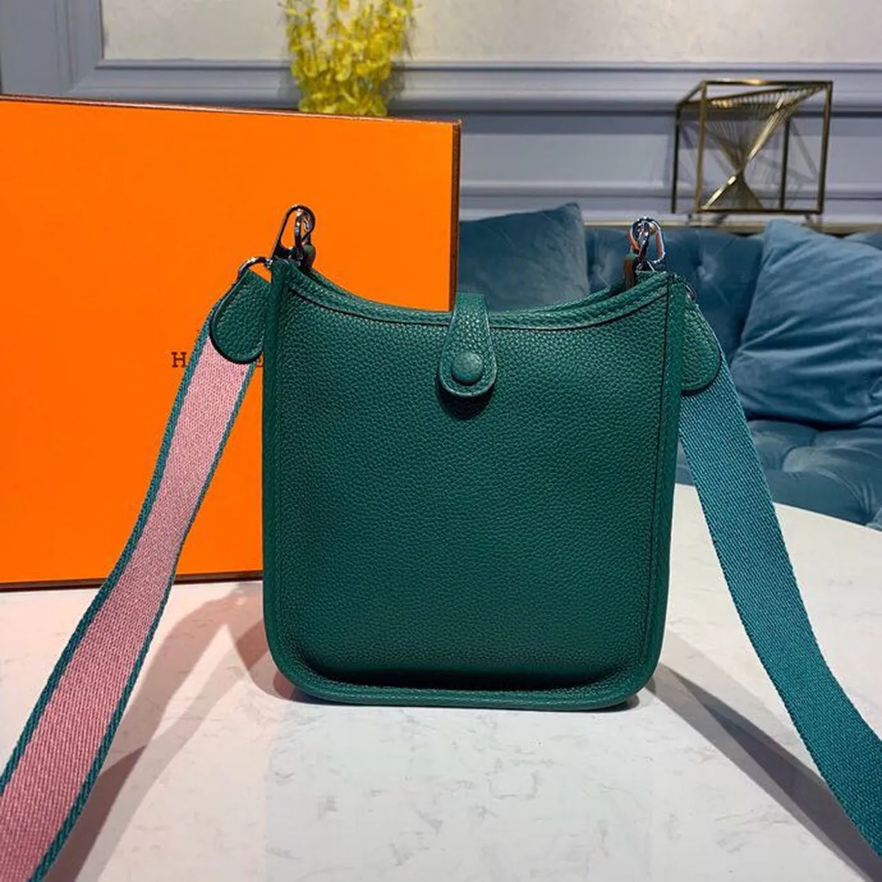 HM Mini Evelyne Green For Women 7.8in/20cm