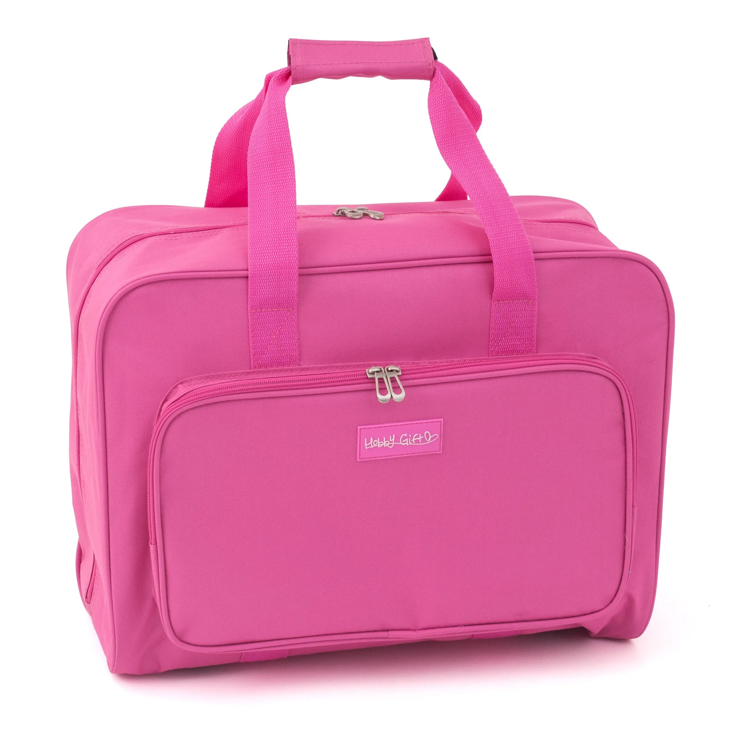 Hobby Gift: Sewing Machine Bag: Pink: Item size: (d/w/h) 20 x 44 x 38cm.