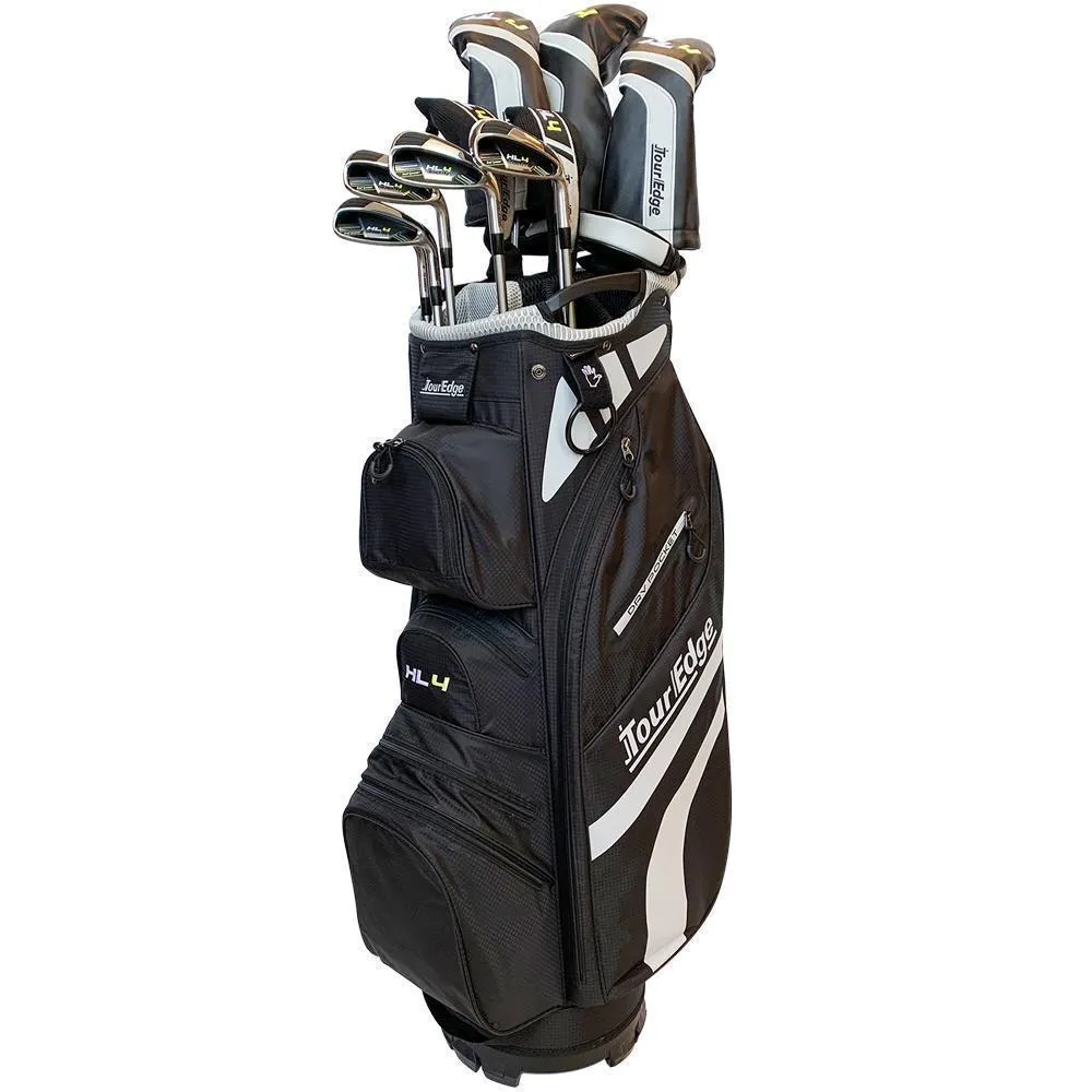 Hot Launch HL4 TO-GO Men's Right Handed Golf Set with Cart Bag