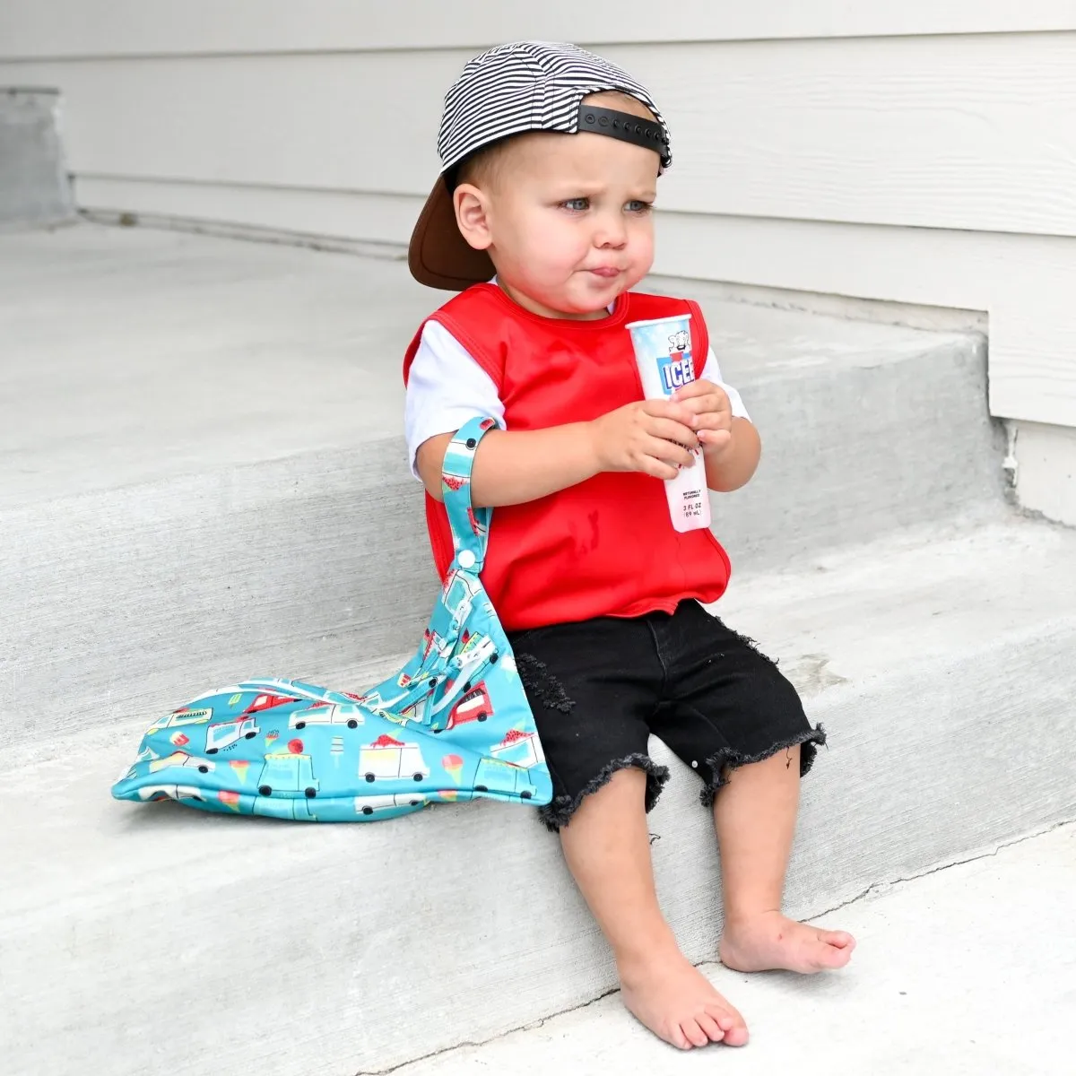 Ice Cream Truck - Waterproof Wet Bag (For mealtime, on-the-go, and more!)