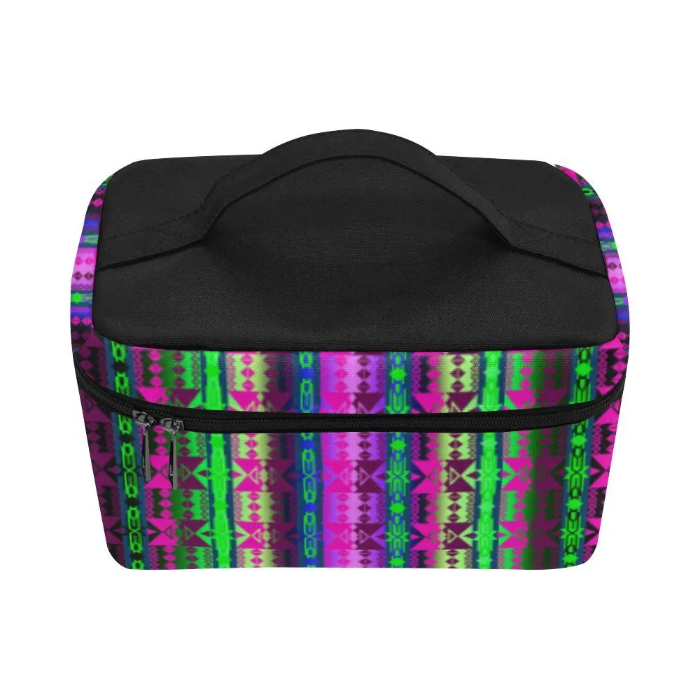 Inside the Quillwork Lodge Cosmetic Bag/Large