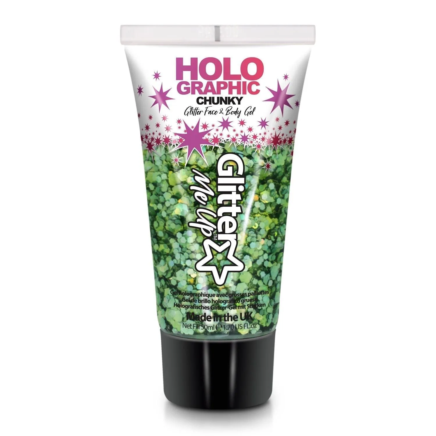 Intergalactic Holographic Chunky Glitter Gel 12ml