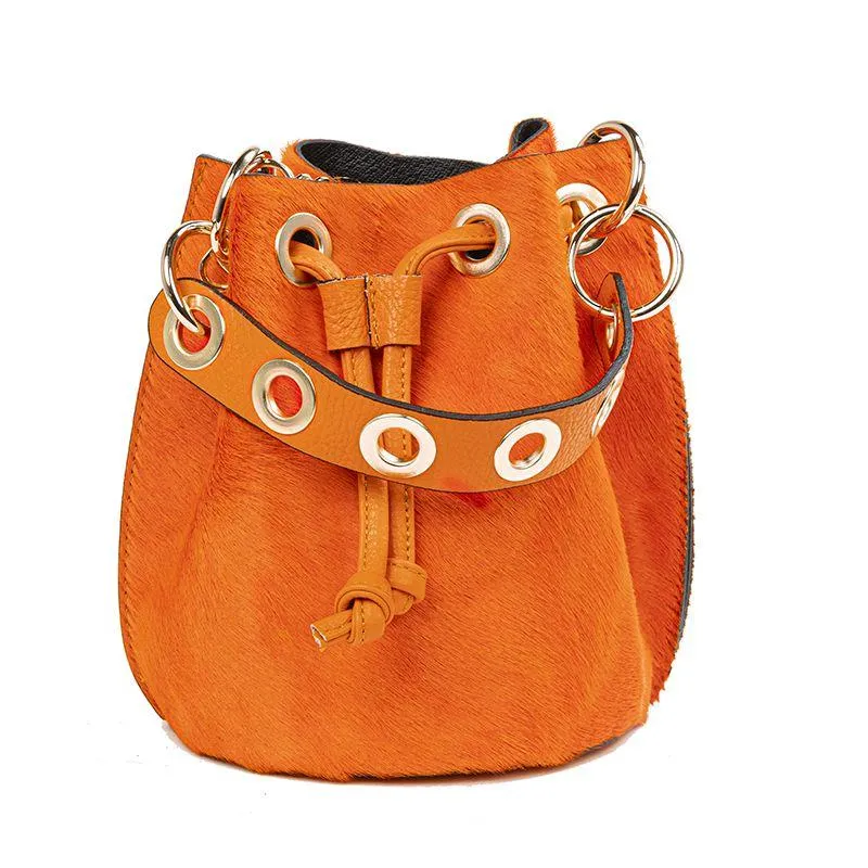 Italian Made Mini Bucket Bag