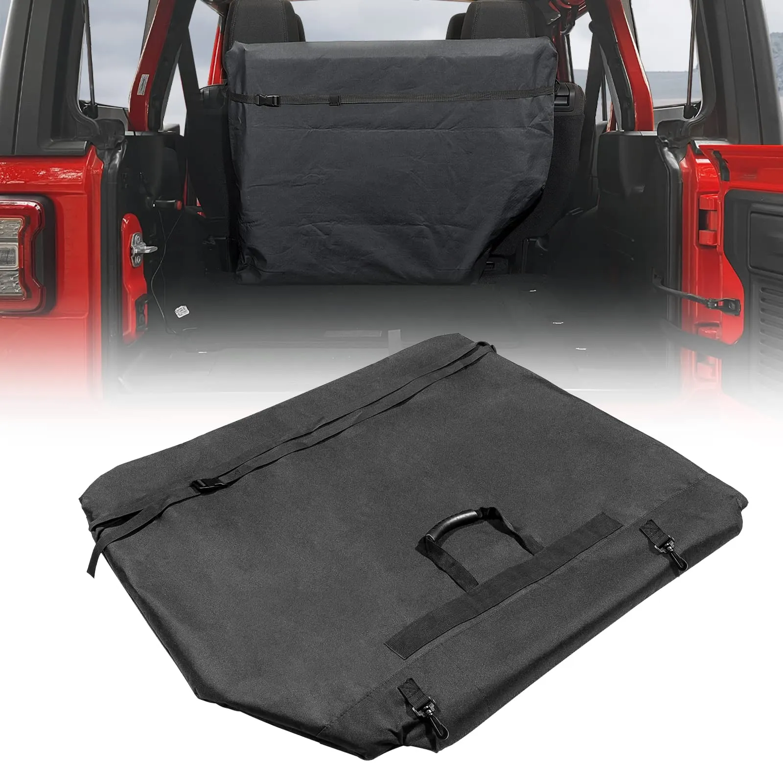 Jeep Freedom Panels Hard Top Storage Bag with Carry Handle for JK JKU JL JLU JT