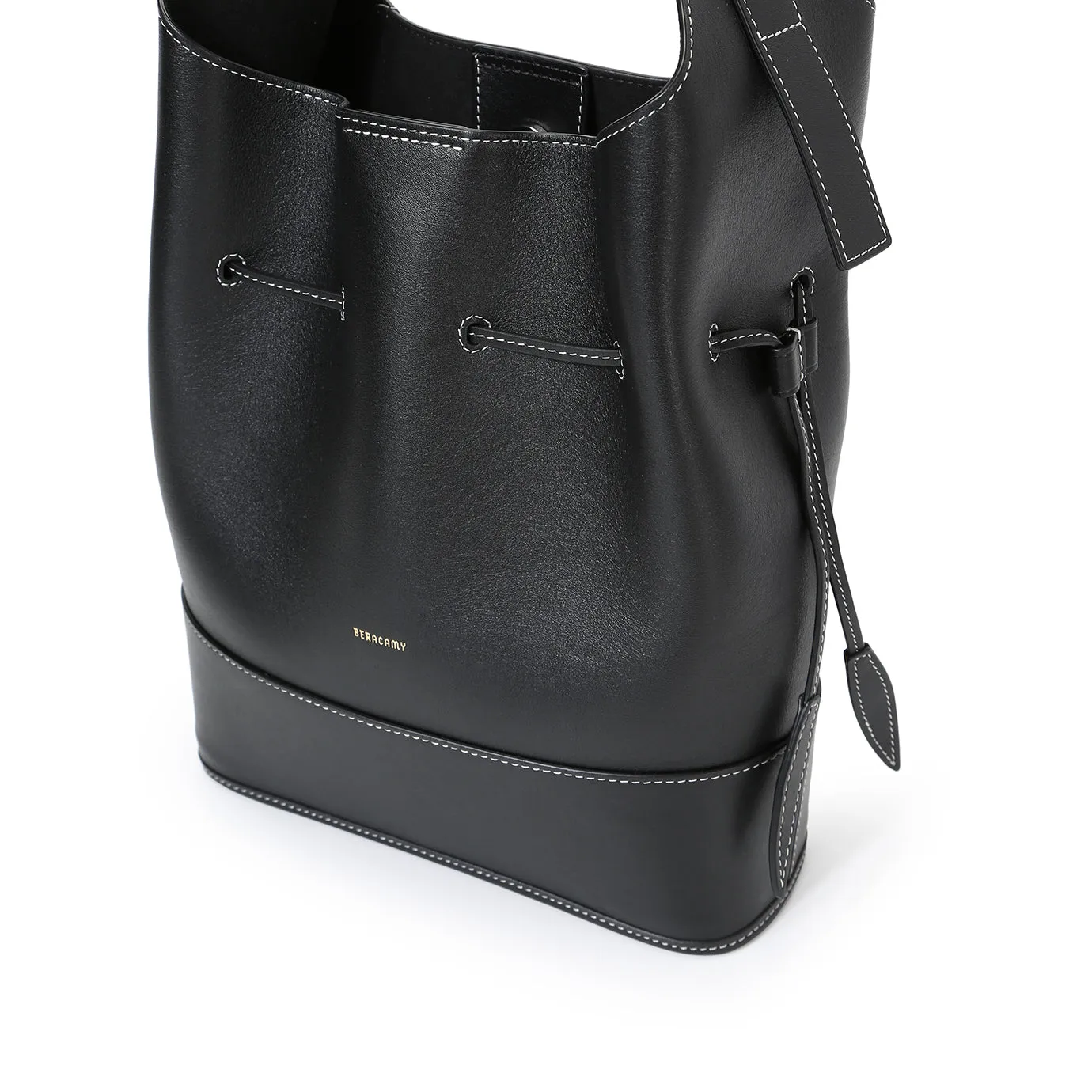 Jeremiah Flat Bucket Bag - Noir