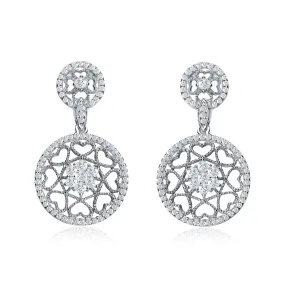 Juliette Heart Design Earrings