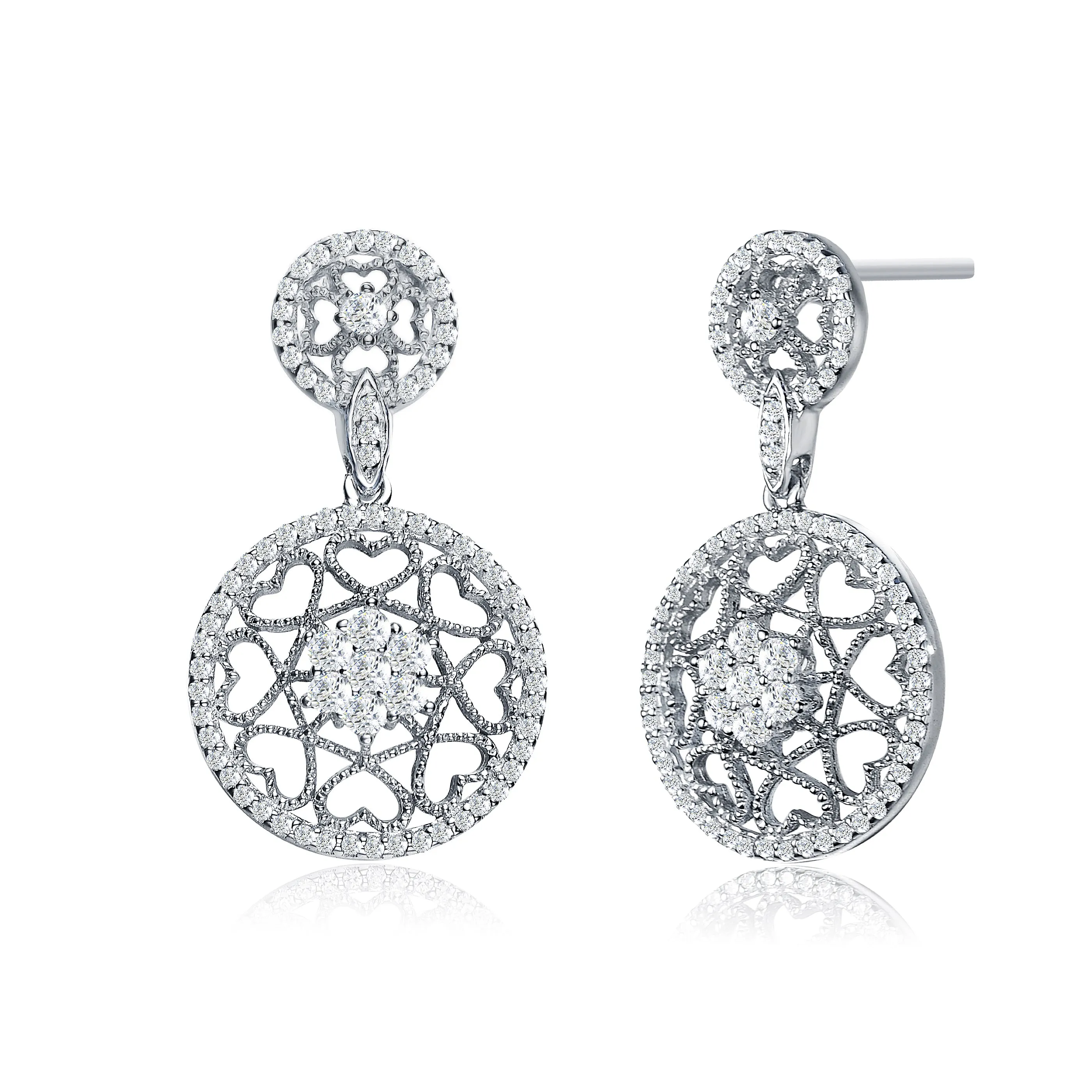 Juliette Heart Design Earrings