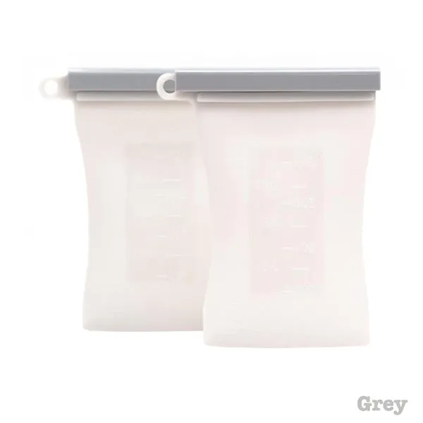 Junobie Reusable Silicone Breastmilk Storage Bags - 2pk