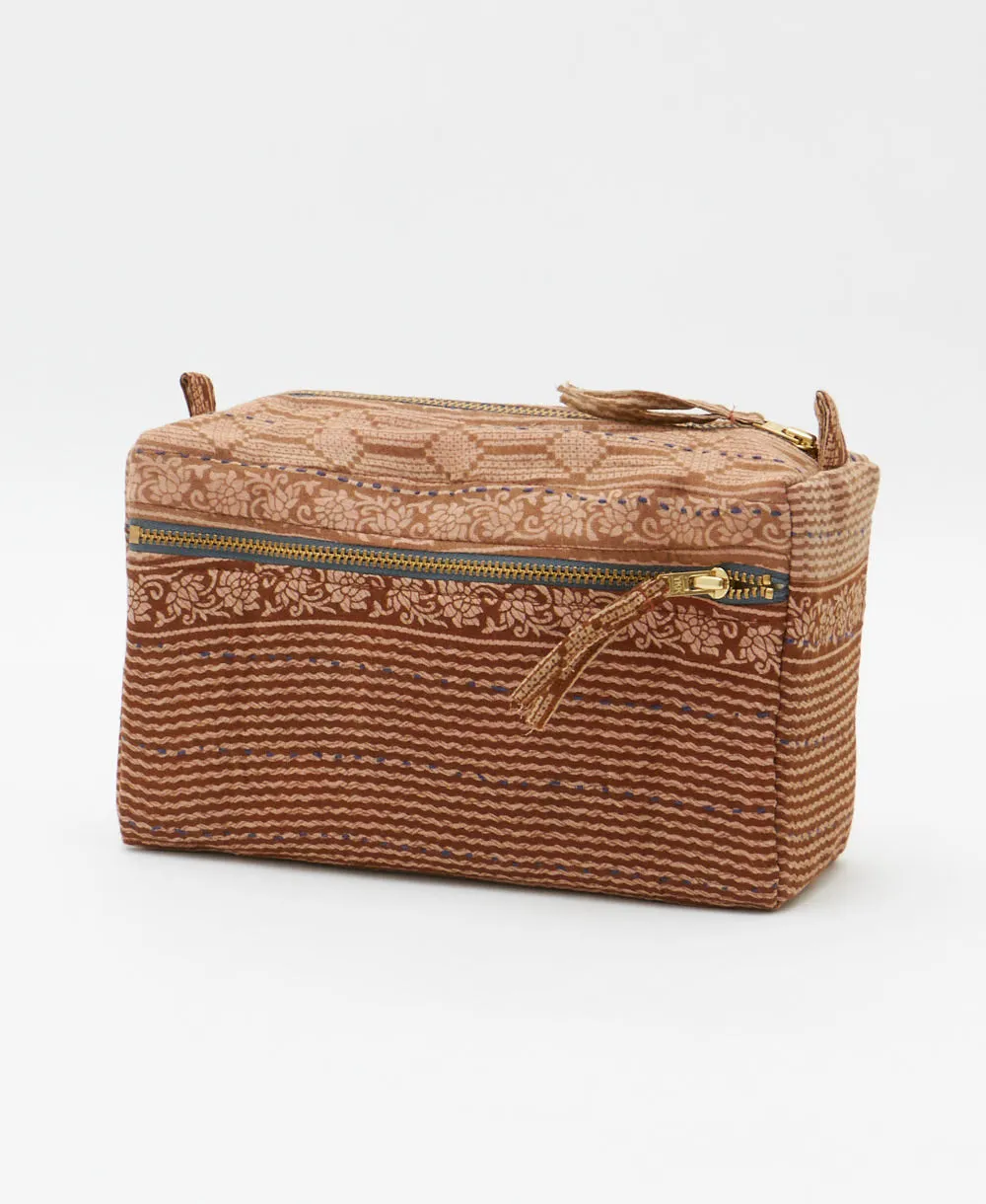 Kantha Medium Toiletry Bag - No. 240519