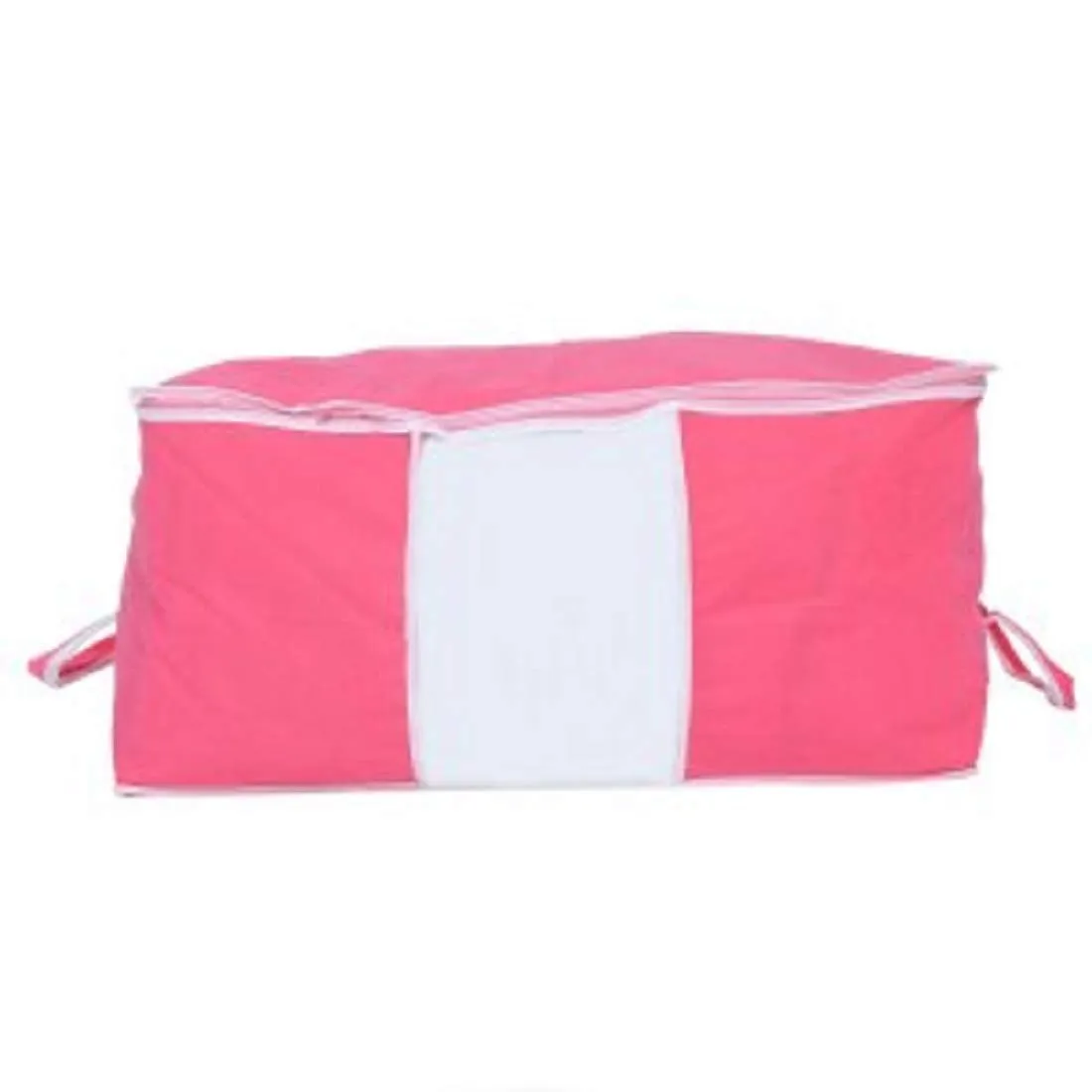 Kuber Industries 2 Piece Non Woven Storage Organiser, Pink