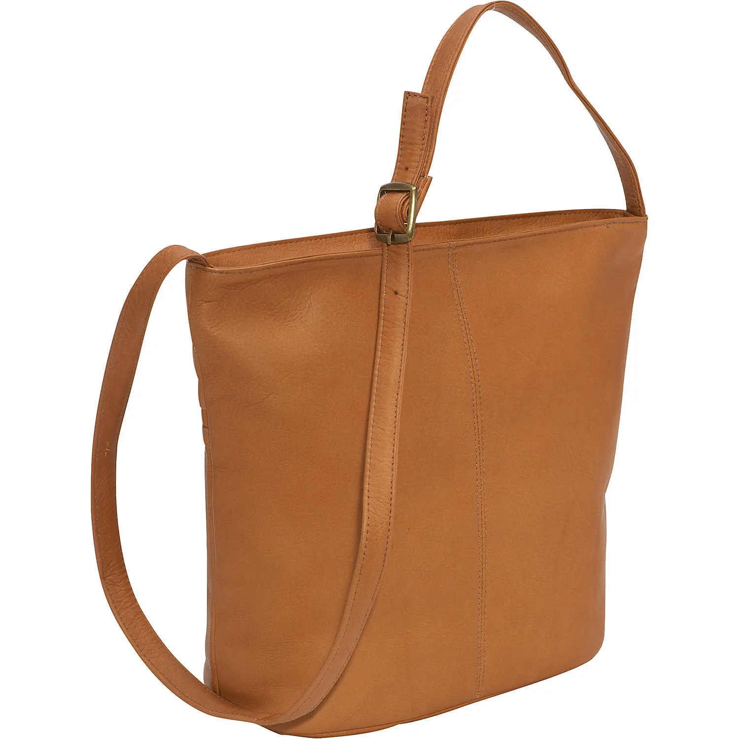 Le Donne Leather Bucket Shoulder Bag