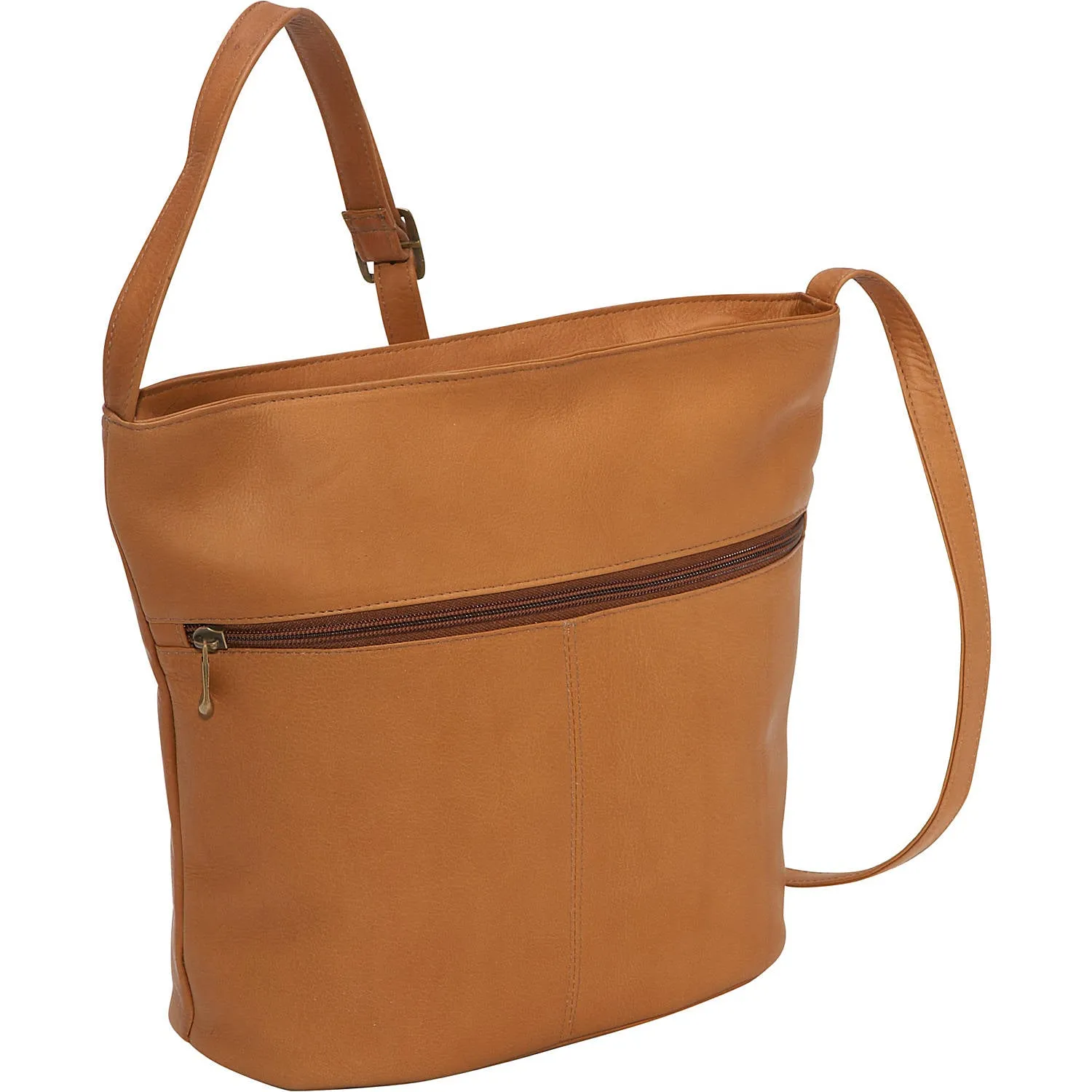 Le Donne Leather Bucket Shoulder Bag