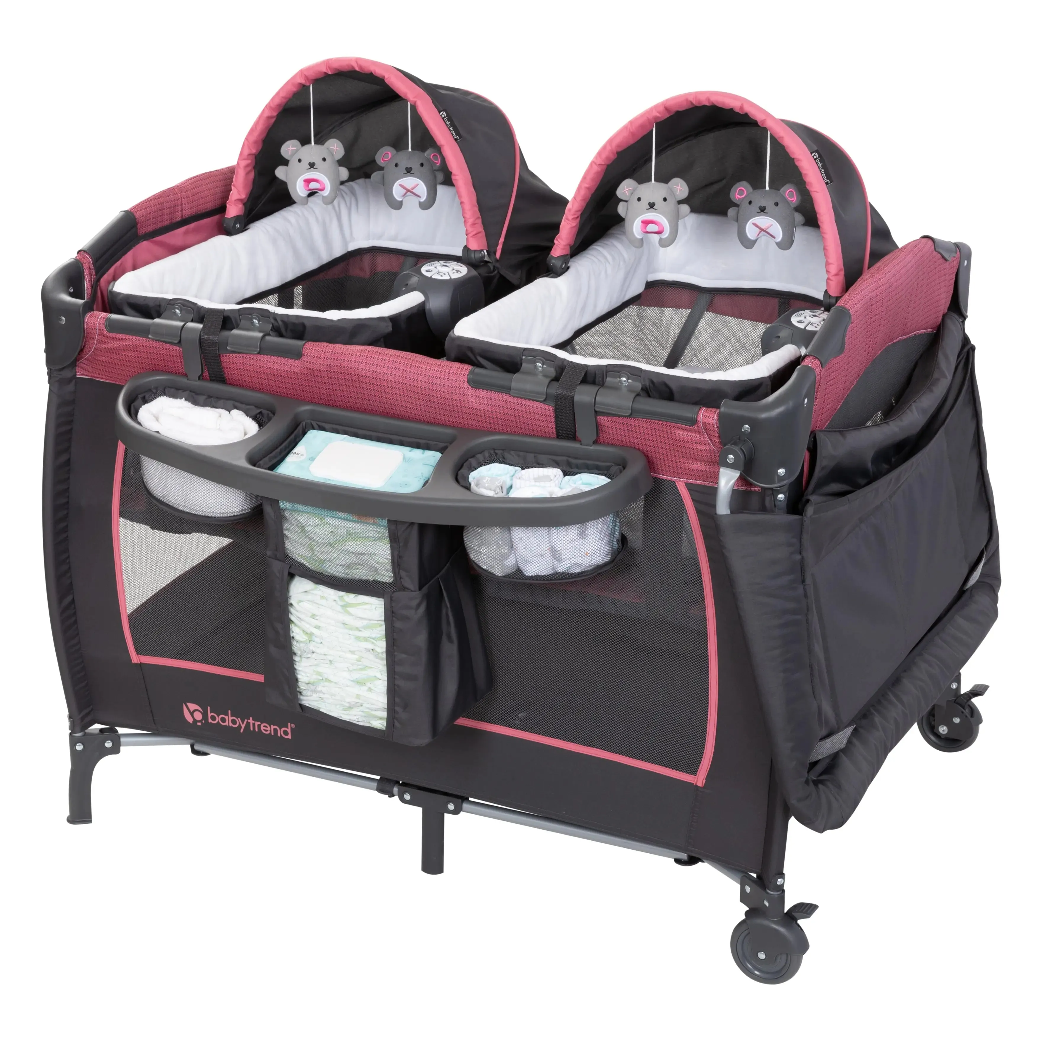 Lil’ Snooze™ Deluxe III Nursery Center® Playard for Twins