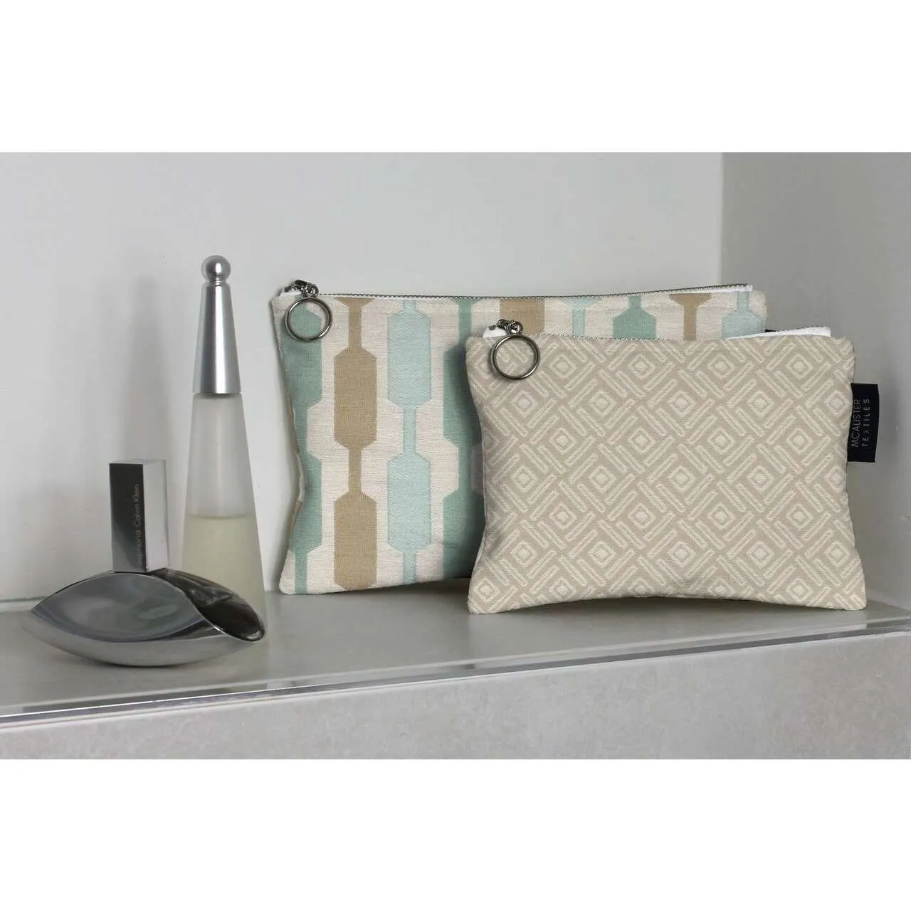 Lotta Duck Egg Blue Makeup Bag Set