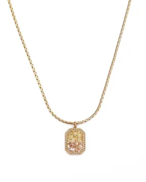 Lottie Crystal Pendant Necklace