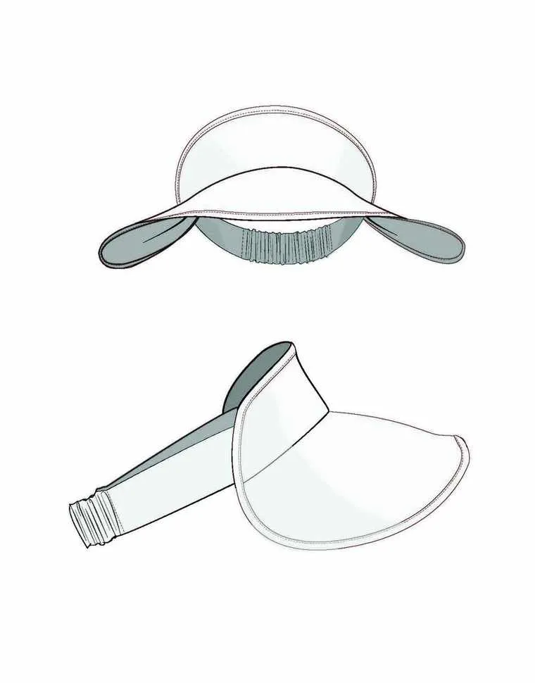 Lucent Visor Sewing Pattern, Pattern Fantastique