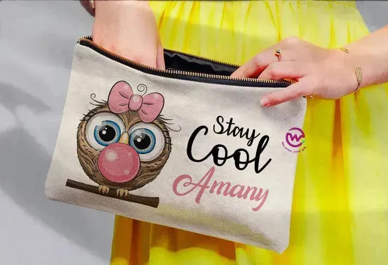 Makeup & Pencil Case-Owl-C