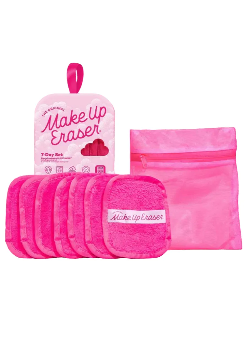 MakeUp Eraser 7-Day Set (Pink)