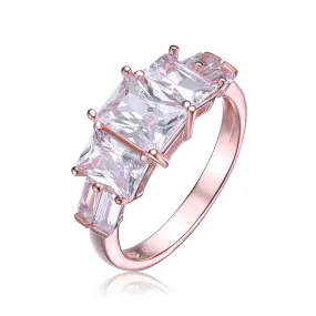 Marguerite Retro Zirconia Engagement Ring